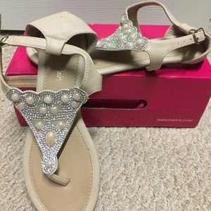 Jeweled sandals